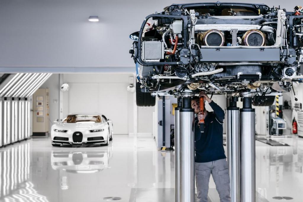 Bugatti : voici les secrets de fabrication de la Chiron - photo 15