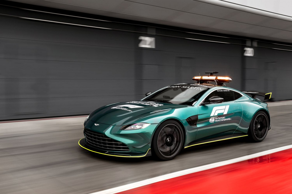 L'Aston Martin Vantage est la nouvelle safety-car en Formule 1 - photo 10
