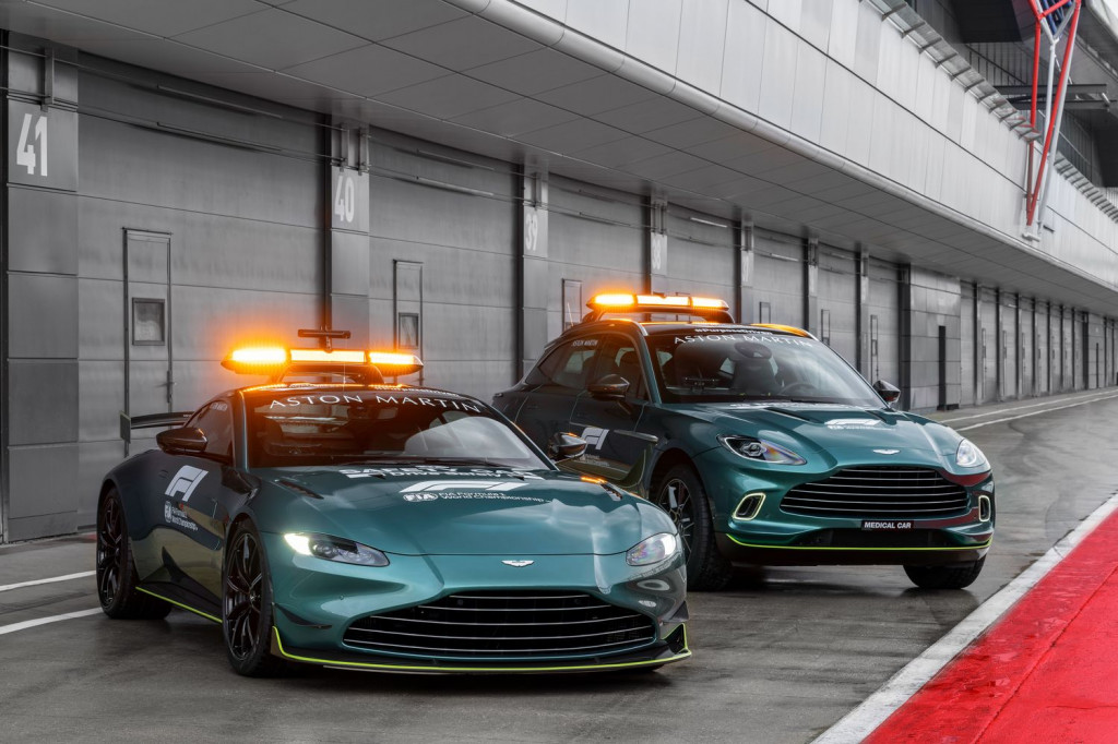 L'Aston Martin Vantage est la nouvelle safety-car en Formule 1 - photo 12
